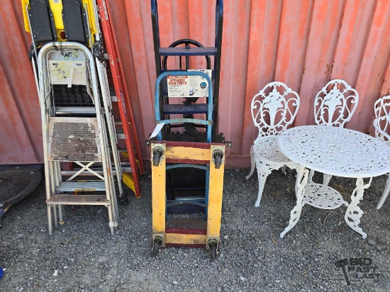 (3) Dollys and (1) Furniture Dolly