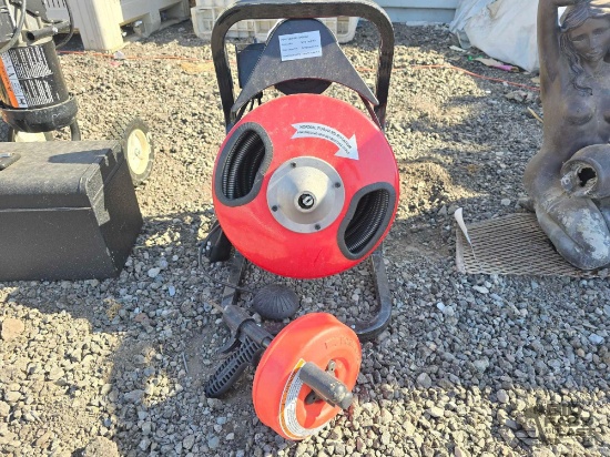 Vevor Pipe Cleaning Machine and Ridgid Snake