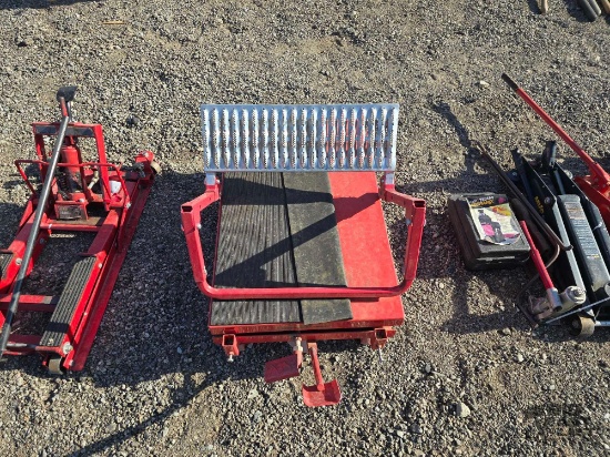 Champion Hydraulic Scissor Lift Cart
