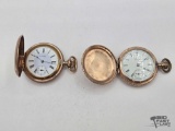 (2) Columbia Pocket Watches