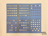 (2) Albums of Pre 1964 Mercury Dimes & Roosevelt Dimes