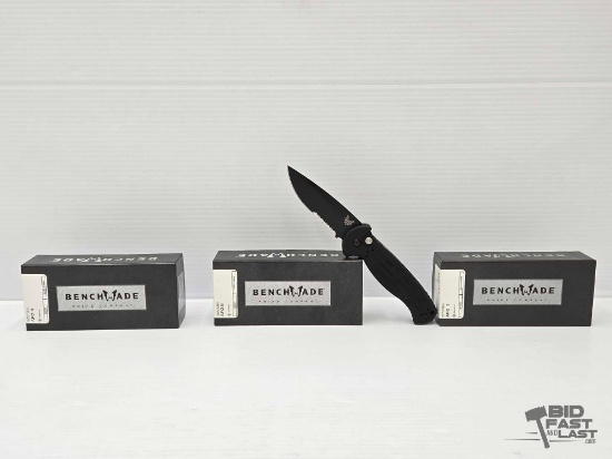 NEW!!! (3) Benchmade 9051SBK AFO II