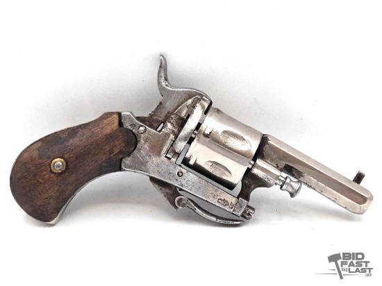 German .22 Short Folding Trigger Revolver