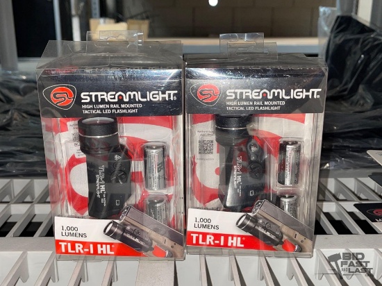 NEW!!! (4) Streamlight Rail Mounted Tactical LED Lights