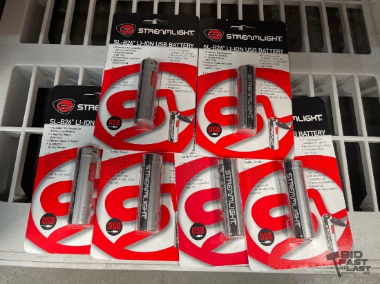 NEW!!! (6) SL-B26 Li-ion USB Batteries