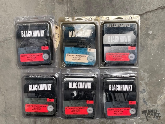 NEW!! (6) Blackhawk Serpa Holster
