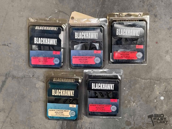 NEW!!! (5) Blackhawk Serpa Holster
