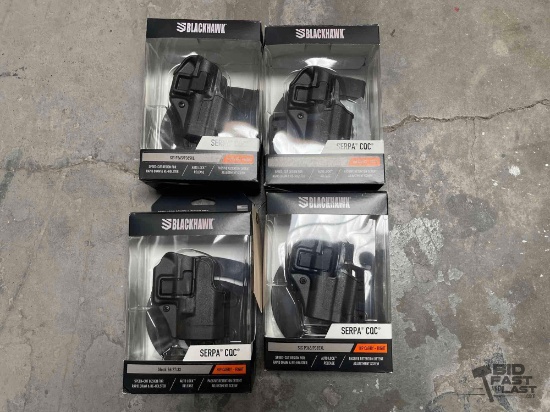 NEW!!! (4) Blackhawk Serpa CQC Holsters