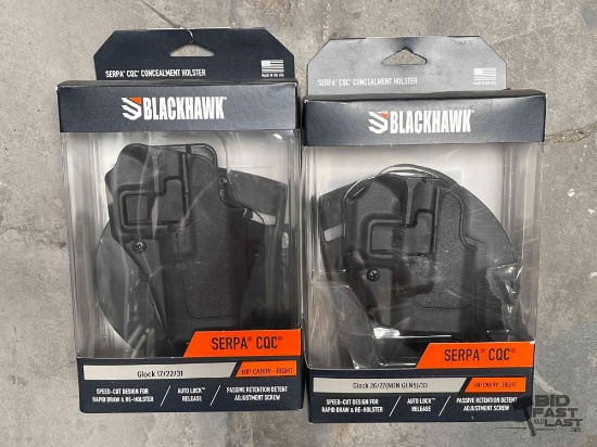 NEW!!! (2) Blackhawk Serpa Holster