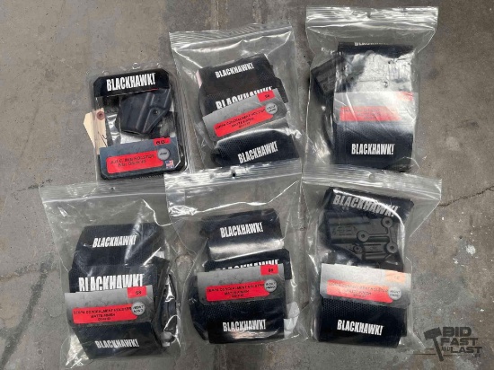 NEW!!! (6) Blackhawk Serpa Holsters