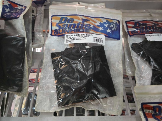 NEW!!! (2) De Santis Gunhide Apache Ankle (Right) Rigs