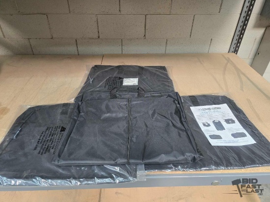 (4) New! Strong Leather Co Deluxe Garment Bags