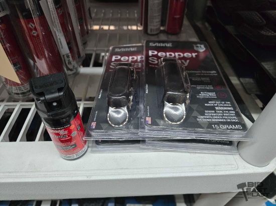 NEW!!! (5) Sabre Pepper Spray