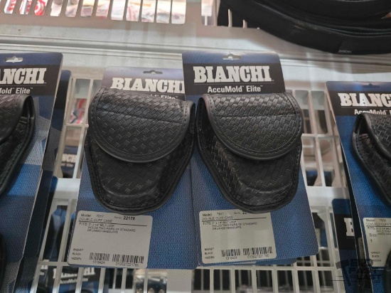 (4) New! Bianchi AccuMold Elite Double Cuff Cases