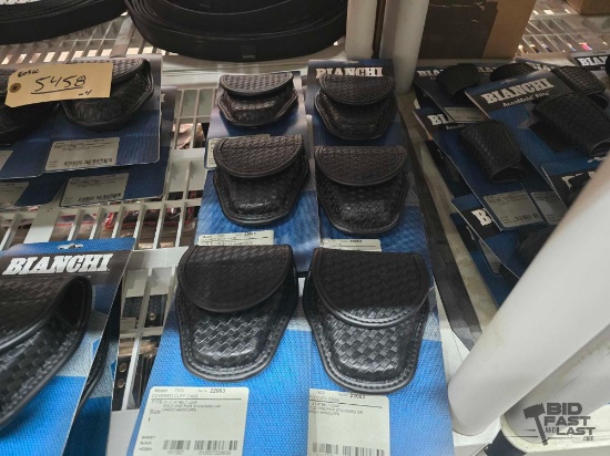 (12) New! Bianchi AccuMold Elite Covered Cuff Cases