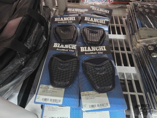 (10) New! Bianchi AccuMold Elite Open Cuff Cases