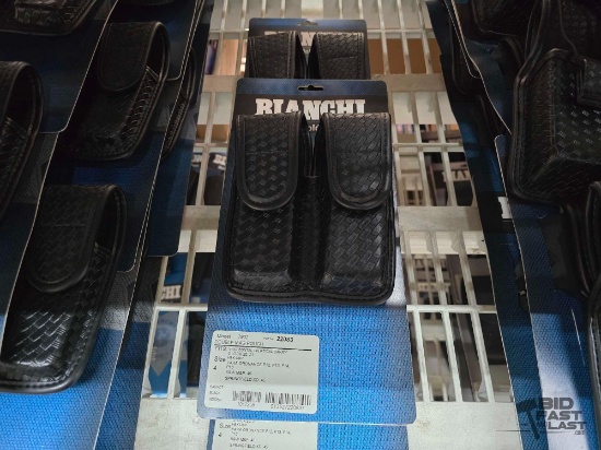 (3) New! Bianchi AccuMold Elite Double Mag Pouches