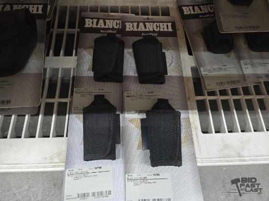 (4) New! Bianchi AccuMold Silent Key Holders