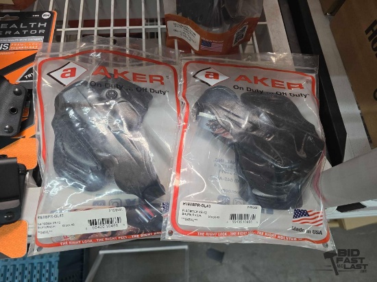 (2) New! Aker Flatsider XR-12 Holsters