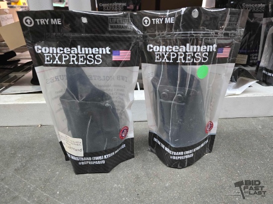 (2) New! Concealment Express Glock Holsters