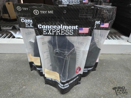 (3) New! Concealment Express Glock Holsters