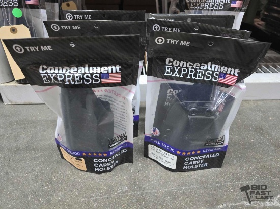 (6) New! Concealment Express Glock Holsters