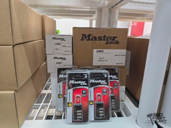 (151) Master Lock 646D Combination Locks