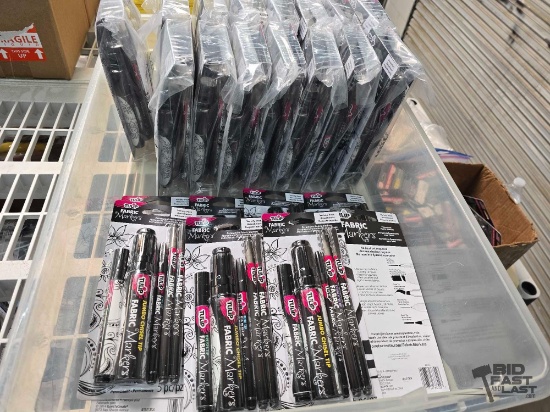(41) New! Tulip Fabric Marker Variety Packs