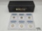 (6) 1990-1995 Graded Jefferson Nickels & PCGS Coin Case