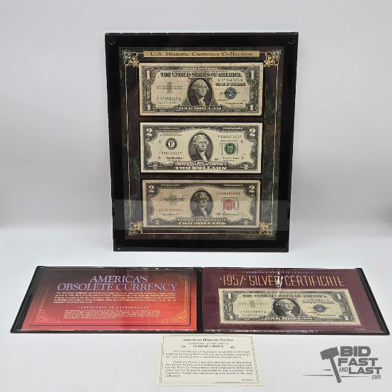 U.S. Historic Currency Collection and America's Obsolete Currency Collections