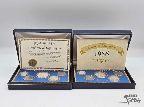 (2) 1956 A Year To Remember Coin Sets