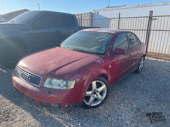 ** This Vehicle has been pulled and will be future auction** 2002 Audi A4