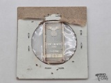 .999 Fine Silver German Ingot Bar, 5g