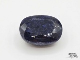 GLA Certified Blue Sapphire Oval Stone, 606.80cts