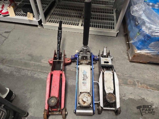 (3) Floor Jacks