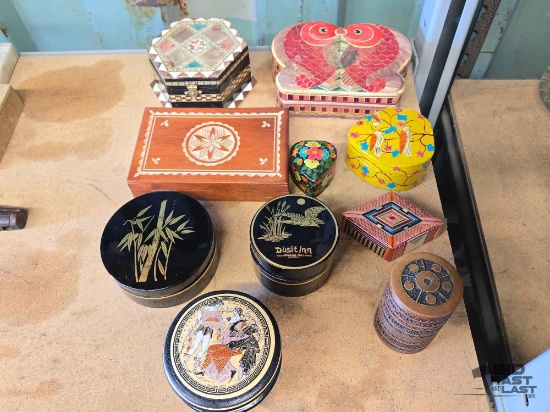 (10) Trinket/Jewelry Boxes
