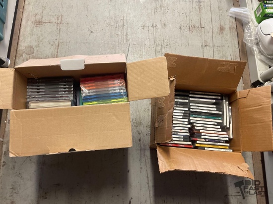 Collection of CD Cases