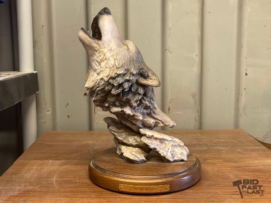 Joe Slockbower ?Lobo De Bosque? Sculpture