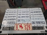 (18) License Plates