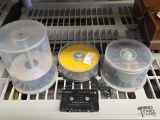 Blank DVD's, CD's & Cassette Car Connecting Pack