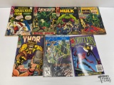(7) Marvel Comic Books