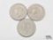 (3) 1972-1977 Eisenhower $1 Dollar Coins