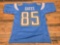 Los Angeles Chargers #85 Antonio Gates Signed Jersey