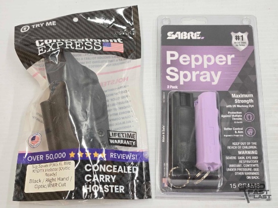 Pepper Spray & Concealed...Carry Holster