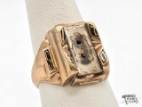 10k Gold 1970 Class Ring, 10.15g