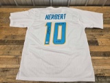 Los Angeles Chargers #10 Justin Herbert Signed Jersey