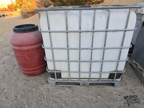 IBC Tote and 190L Rain Barrel