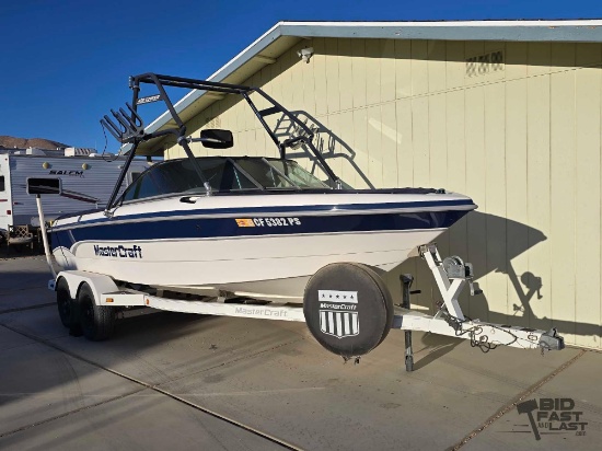 2000 Mastercraft Prostar 205V Boat and Trailer
