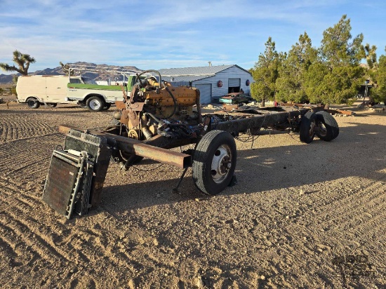 Motorhome Chassis and 3 Radiators