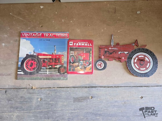 Farmall 2017 Calendar, Puzzle Tin, and Keychain Holder